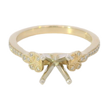 Diamond Semi-Mount Ring