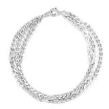 Sterling Silver & Gold Filled Bracelet