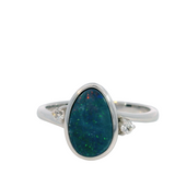 Silver Rings with Dia./Gem