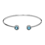SS & GF Bracelets with Gems/Dia