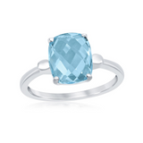 Silver Rings with Dia./Gem
