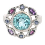 Silver Rings with Dia./Gem