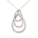 Diamond Pendant in Gold