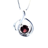 Sterling & Gold Filled Gemstone Pendant