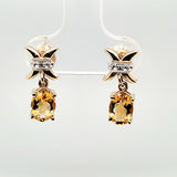 Estate Colored Stone Earring