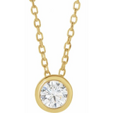 Diamond Pendant in Gold