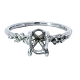 Diamond Semi-Mount Ring