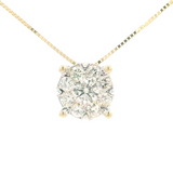 Diamond Pendant in Gold