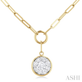 Diamond Pendant in Gold