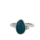 Silver Rings with Dia./Gem
