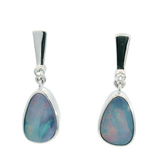 Sterl. S.- Gold filled Ear w/ Dia/Gem