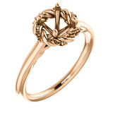 Diamond Semi-Mount Ring