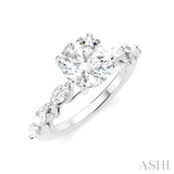 Diamond Semi-Mount Ring