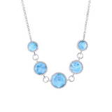 Sterling & Gold Filled Gemstone Pendant