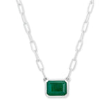 Sterling & Gold Filled Gemstone Pendant