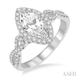 Diamond Semi-Mount Ring