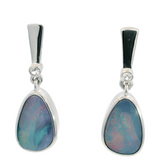 Sterl. S.- Gold filled Ear w/ Dia/Gem
