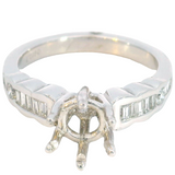 Diamond Semi-Mount Ring