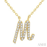 Diamond Pendant in Gold