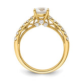 Diamond Semi-Mount Ring