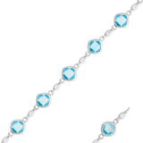 SS & GF Bracelets with Gems/Dia