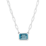 Sterling & Gold Filled Gemstone Pendant