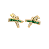 Estate Colored Stone Earring