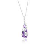 Sterling & Gold Filled Gemstone Pendant