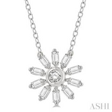 Diamond Pendant in Gold
