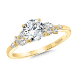 Diamond Semi-Mount Ring