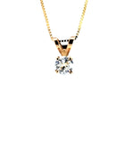 Diamond Pendant in Gold