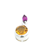 Sterling & Gold Filled Gemstone Pendant