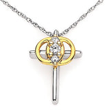 Diamond Marriage Symbol Pendant