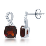 Sterl. S.- Gold filled Ear w/ Dia/Gem