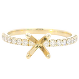 Diamond Semi-Mount Ring