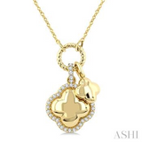 Diamond Pendant in Gold