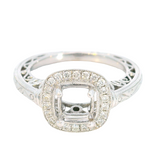Diamond Semi-Mount Ring