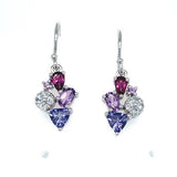 Sterl. S.- Gold filled Ear w/ Dia/Gem