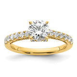 Diamond Semi-Mount Ring