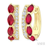 Gemstone Earring