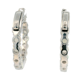 Sterl. S.- Gold filled Ear w/ Dia/Gem