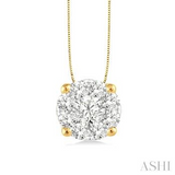 Diamond Pendant in Gold