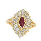 Estate Colored Stone Ring