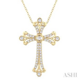 Diamond Pendant in Gold