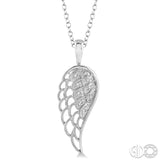 Silver Diamond Pendant