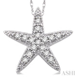 Sea Star Diamond Fashion Pendant
