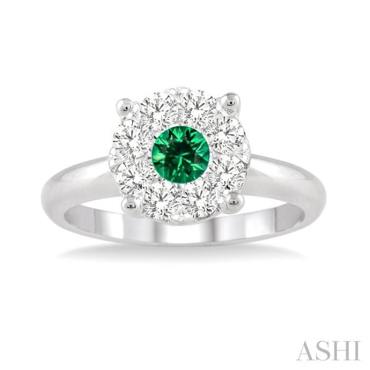 Lovebright Gemstone & Diamond Ring