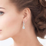 Pear Shape Lovebright Diamond Earrings