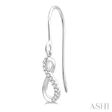 Infinity Shape Diamond Fashion Earrings