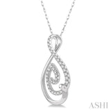 Drop Shape Diamond Fashion Pendant